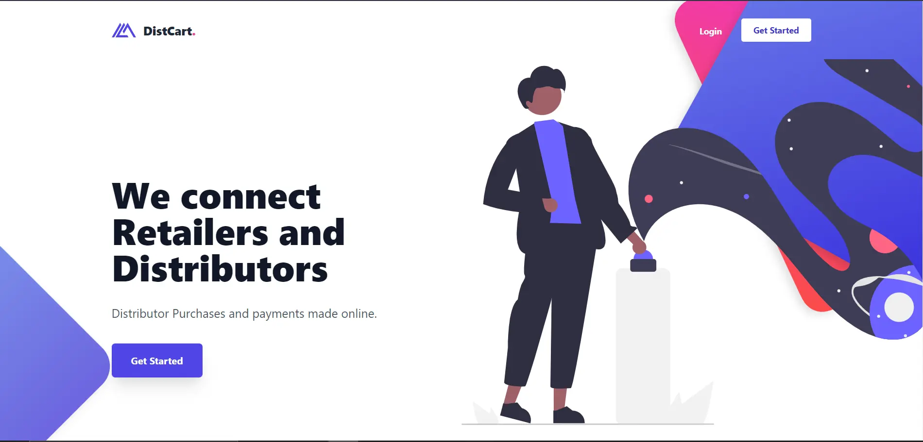 connectron landing page